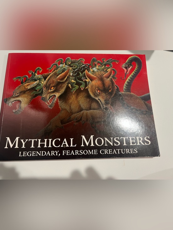 Other - Mythical Monsters Legendary Fearsome Creatures - Red Cover
